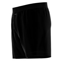 AMMANN Herren Boxershorts - Jersey Boxershorts Basic Cotton, lockerer Schnitt, Baumwolle Schwarz L