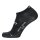 UYN Unisex Sneaker Socks, 4-Pack - Essentials Sneaker Socks, Logo, solid color Black 42-44