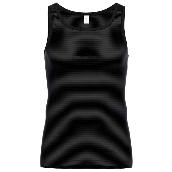 AMMANN Herren Unterhemd - Jeans, Verlängerter Rücken, Baumwollmischung Anthrazit 3XL