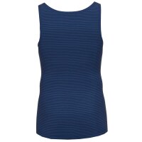 AMMANN Herren Unterhemd - Jeans, Verlängerter Rücken, Baumwollmischung Dunkelblau M