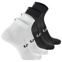 UYN Unisex Quarter Socken, 4er Pack - Essential Low Cut...