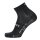UYN Unisex Quarter Socken, 4er Pack - Essential Low Cut Socks, Logo, einfarbig Schwarz 35-38