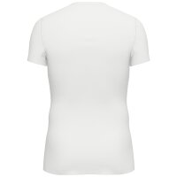 AMMANN Herren T-Shirt - Feinripp, Verlängerter Rücken, Baumwolle Weiß L