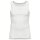 AMMANN mens vests, 2-pack - fine rib, extended back, cotton White L (Large)