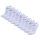 REPLAY Unisex Sneaker Socks, 9-Pack - Short Socks, Cotton, Logo, solid color, short White 43-46