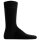 Hudson Unisex Sneaker Socks, 9-Pack - Simply, Short Socks, Solid Color Black 39-42 (UK 5,5-8)
