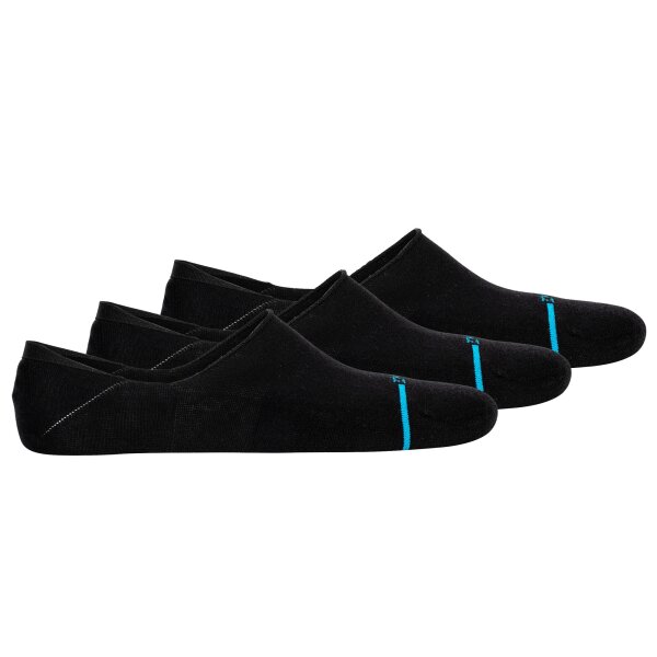 STANCE Unisex Sneakersocken 3er Pack - Icon No Show, Logo, Basic Schwarz 43-47