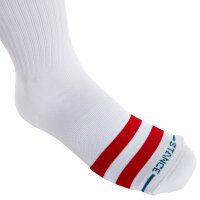 STANCE unisex socks 3-pack - The OG, logo, stripes, crew socks Grey/White/Green 38-42