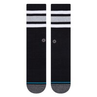 STANCE unisex socks - Boyd ST, logo, stripes, crew socks Black 38-42