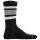STANCE unisex socks - Boyd ST, logo, stripes, crew socks Black 38-42