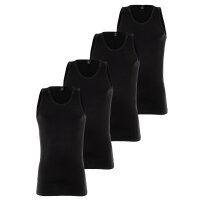G-STAR Herren Tank Tops 4er Pack - Base Tank Top, Rundhals, Baumwolle, einfarbig Schwarz 2XL