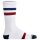 STANCE Unisex Socken 3er Pack - The Americana, Logo,Crew Socken Weiß/Blau/Rot 38-42