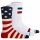STANCE unisex socks 3-pack - The Americana, Logo,Crew socks White/Blue/Red 38-42
