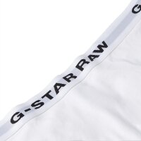 G-STAR womens hipster briefs, 6-pack - hipster, cotton stretch, logo, solid colour Black/white XS (X-Small)