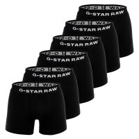 G-STAR mens boxer shorts, 6-pack - Boxer Briefs, Cotton Stretch Black L ( Large)