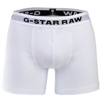 G-STAR Herren Boxershorts, 6er Pack - Boxer Briefs, Cotton Stretch Weiß M