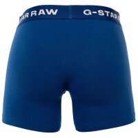 G-STAR Herren Boxershorts, 6er Pack - Boxer Briefs, Cotton Stretch Blau M