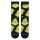 STANCE unisex socks - Mean One, motif, logo, crew socks Black/Green 38-42