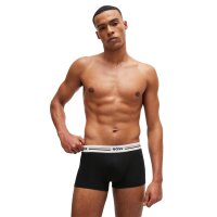 BOSS mens trunks, 3-pack - 3P Bold, boxer shorts, cotton stretch, logo, uni Black M (Medium)