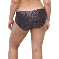 Chantelle ladies waist briefs - glitter, soft stretch, seamless, invisible, one size 36-44 Black (Ink Shimmer) One Size