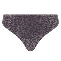 Chantelle Damen Tanga - Glitzer, Tanga, SoftStretch, nahtlos, unsichtbar, Einheitsgröße Schwarz (Ink Shimmer) One Size