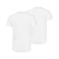 PUMA Mens T-Shirt, Pack of 4  - Basic Crew Tee, round Neck, short Sleeve, uni Black/white M (Medium)