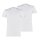 PUMA Herren T-Shirt, 4er Pack - Basic Crew Tee, Rundhals, Kurzarm, uni Schwarz/Weiß M