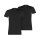 PUMA Mens T-Shirt, Pack of 4  - Basic Crew Tee, round Neck, short Sleeve, uni Black M (Medium)