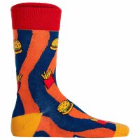 United Oddsocks Herren Socken, 6 Socken Pack - Strumpf, Mottomotive Tasty Toes 39-46