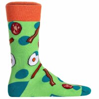 United Oddsocks Herren Socken, 6 Socken Pack - Strumpf, Mottomotive Tasty Toes 39-46