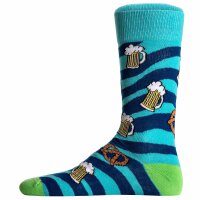 United Oddsocks Mens Socks, 6 Socks Pack - Stockings, Motto Tasty Toes 39-46 (UK 6-11)