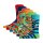 United Oddsocks Herren Socken, 6 Socken Pack - Strumpf, Mottomotive Tasty Toes 39-46