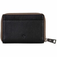 JOOP! Damen Geldbörse - Lantea Martha Purse mh15fz, 9x13,5x2cm (HxBxT), Echtleder Schwarz