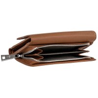 JOOP! ladies wallet - Lantea Simona Purse sh4f, 9x11 cm (HxW), Genuine Leather Brown