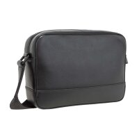 JOOP! Herren Umhängetasche - Manciano Pino Shoulderbag xshz, Echtleder, 15x21x6cm (HxBxT) Schwarz
