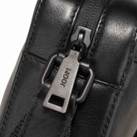 JOOP! Herren Umhängetasche - Manciano Pino Shoulderbag xshz, Echtleder, 15x21x6cm (HxBxT) Schwarz