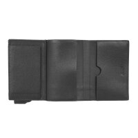 JOOP! mens wallet - Manciano C-One E-Cage sv8, genuine leather, 10,5x7x1cm, (HxWxD) Black
