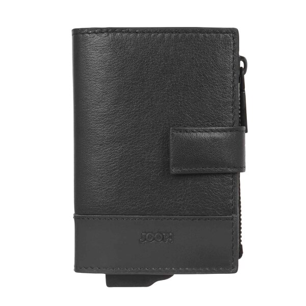 JOOP! Herren Geldbörse - Manciano C-Four E-Cage sv8, Echtleder, 10,5x7x1cm, (HxBxT) Schwarz