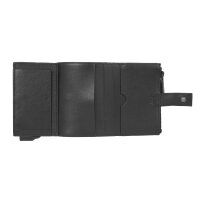 JOOP! mens wallet - Manciano C-Four E-Cage sv8, genuine leather, 10,5x7x1cm, (HxWxD) Black