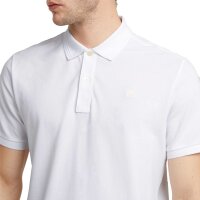 G-STAR mens polo shirt - Dunda Slim Polo, button placket, organic cotton White XL (X-Large)