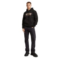 G-STAR Herren Hoodie - Old Skool Logo, Pullover, Kapuze, Bio-Baumwolle Schwarz M