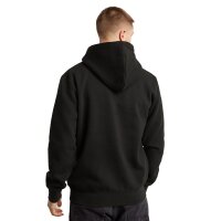 G-STAR mens hoodie - Old Skool logo, pullover, hood, organic cotton Black M (Medium)