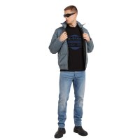 G-STAR Herren T-Shirt - Originals Underground, Rundhals, Logo, Bio-Baumwolle Schwarz M