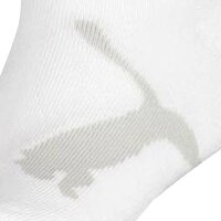 PUMA Kinder Sneaker Socken - Kids BTW Sneaker, 6er Pack Schwarz/Grau/Weiß 27-30