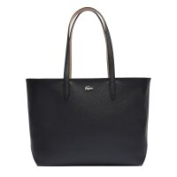 LACOSTE Damen Handtasche - Anna Petit Piqué Zipped Shopping Bag, 30x35x14cm (HxBxT)