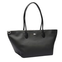LACOSTE ladies handbag - Athena Petit Piqué Shopping Bag, 12x30x25cm (HxWxD) Black