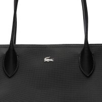 LACOSTE ladies handbag - Athena Petit Piqué Shopping Bag, 12x30x25cm (HxWxD) Black