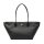 LACOSTE Damen Handtasche - Athena Petit Piqué Shopping Bag, 12x30x25cm (HxBxT) Schwarz