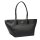 LACOSTE ladies handbag - Athena Petit Piqué Shopping Bag, 12x30x25cm (HxWxD) Black