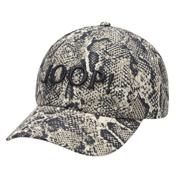 JOOP! Damen Cap - Schlangenprint, Kappe, Logo, One Size